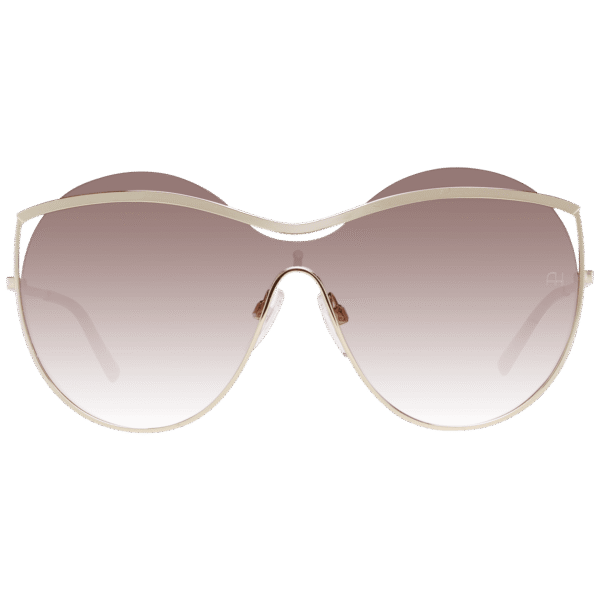 Ana Hickmann Sonnenbrille AH3182 13404A – Frontansicht mit Azetat Rahmen und Braun Gläsern