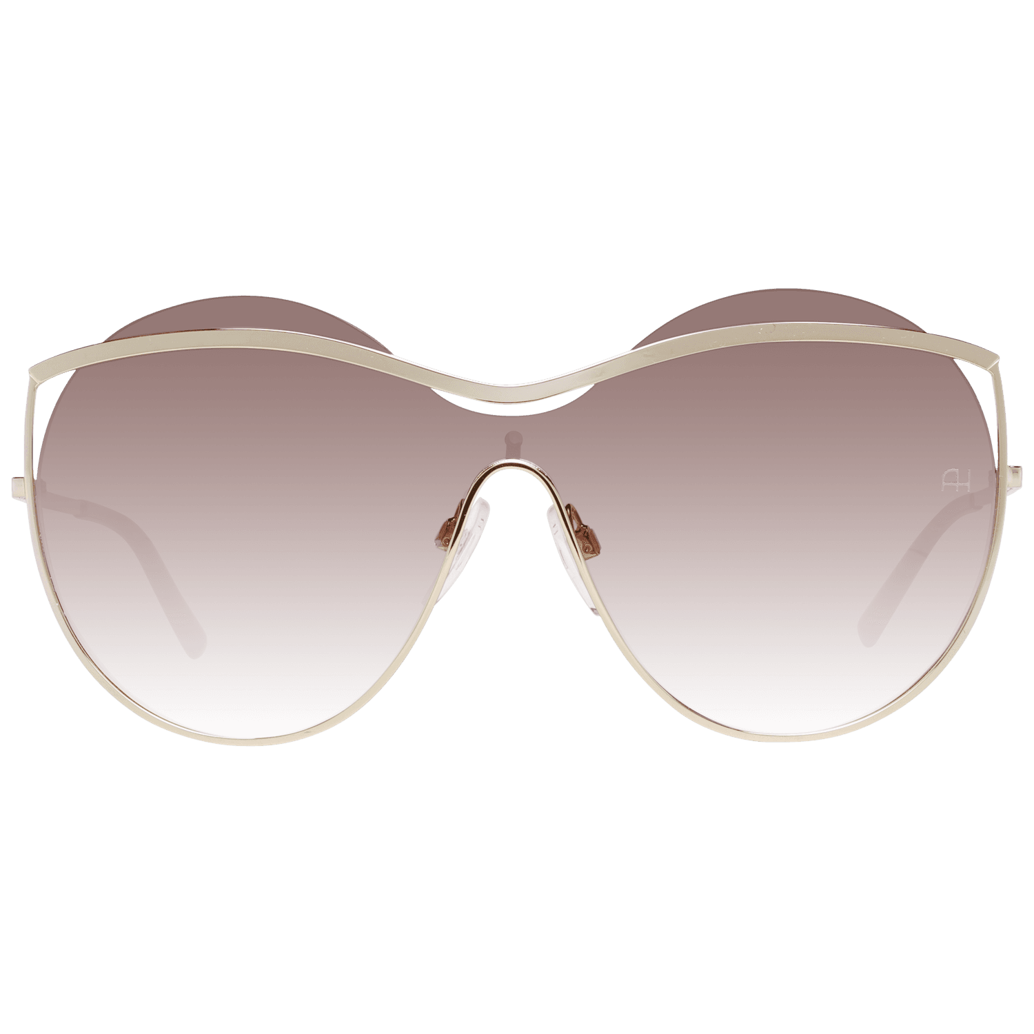 Ana Hickmann Sonnenbrille AH3182 13404A – Frontansicht mit Azetat Rahmen und Braun Gläsern