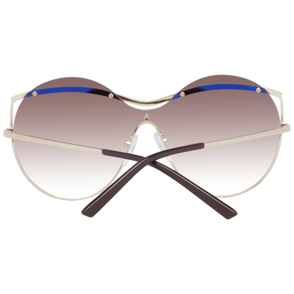 Rückansicht der Ana Hickmann Sonnenbrille AH3182 13404A – Azetat Rahmen