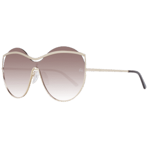 Ana Hickmann Monoscheibe Sonnenbrille AH3182 13404A in Gold – 45° Seitenansicht
