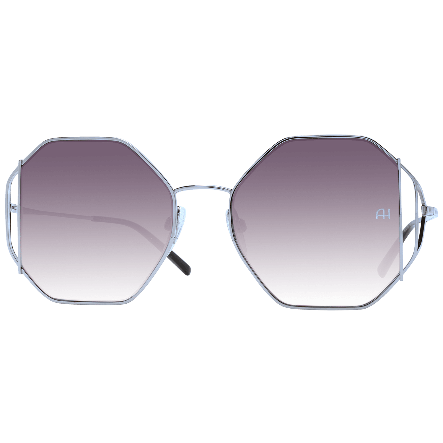 Ana Hickmann Sonnenbrille AH3185 5403A – Frontansicht mit Metall Rahmen und Grau Gläsern