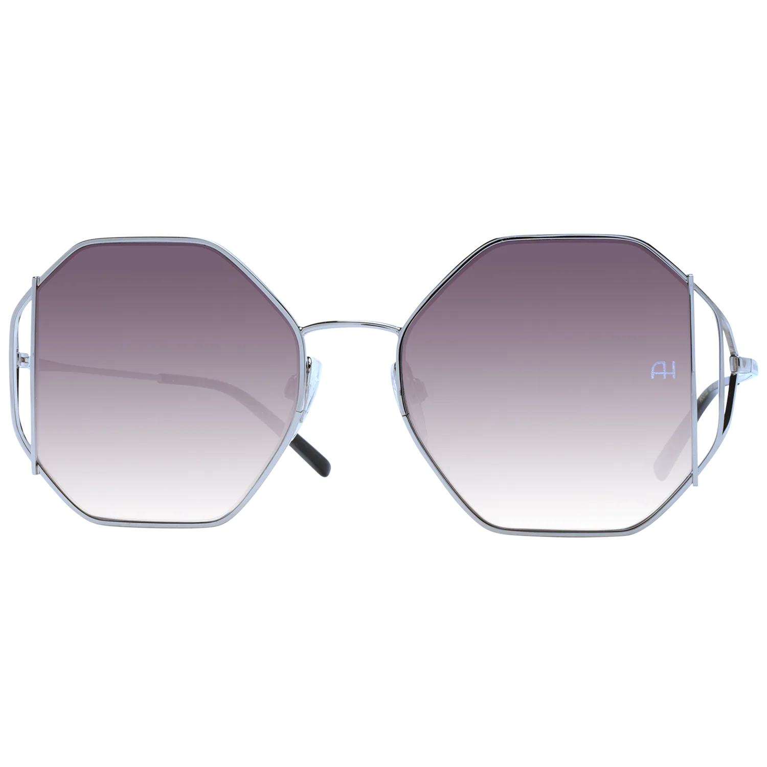 Ana Hickmann Sonnenbrille AH3185 5403A – Frontansicht mit Metall Rahmen und Grau Gläsern