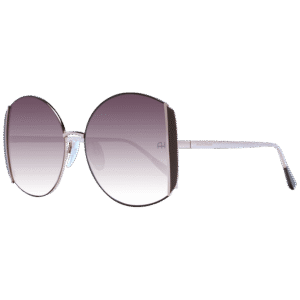 Ana Hickmann Rund Sonnenbrille AH3188 5701B in Rosé Gold – 45° Seitenansicht
