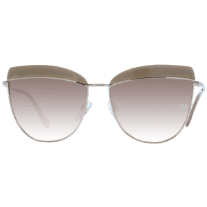 Ana Hickmann Sonnenbrille AH3190 5902S – Frontansicht mit Azetat & Metall Rahmen und Braun Gläsern