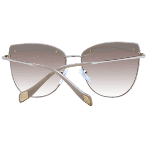 Rückansicht der Ana Hickmann Sonnenbrille AH3190 5902S – Azetat & Metall Rahmen