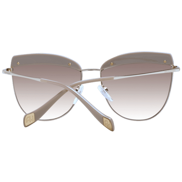 Rückansicht der Ana Hickmann Sonnenbrille AH3190 5902S – Azetat & Metall Rahmen