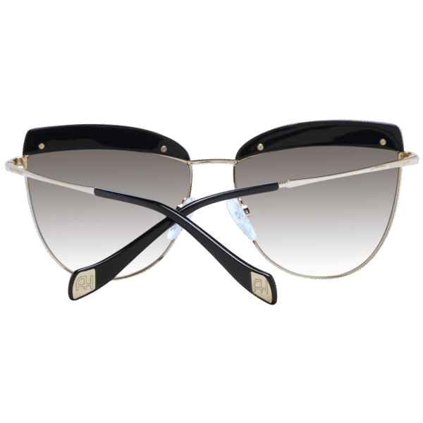 Rückansicht der Ana Hickmann Sonnenbrille AH3190 59A01 – Azetat & Metall Rahmen
