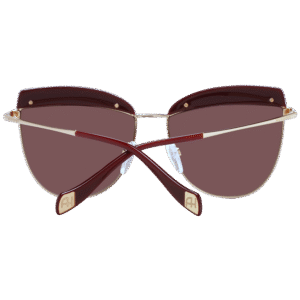 Rückansicht der Ana Hickmann Sonnenbrille AH3190 59D01 – Azetat & Metall Rahmen