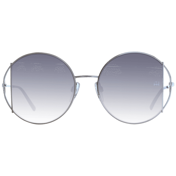 Ana Hickmann Sonnenbrille AH3192 5303A – Frontansicht mit Metall Rahmen und Grau Gläsern