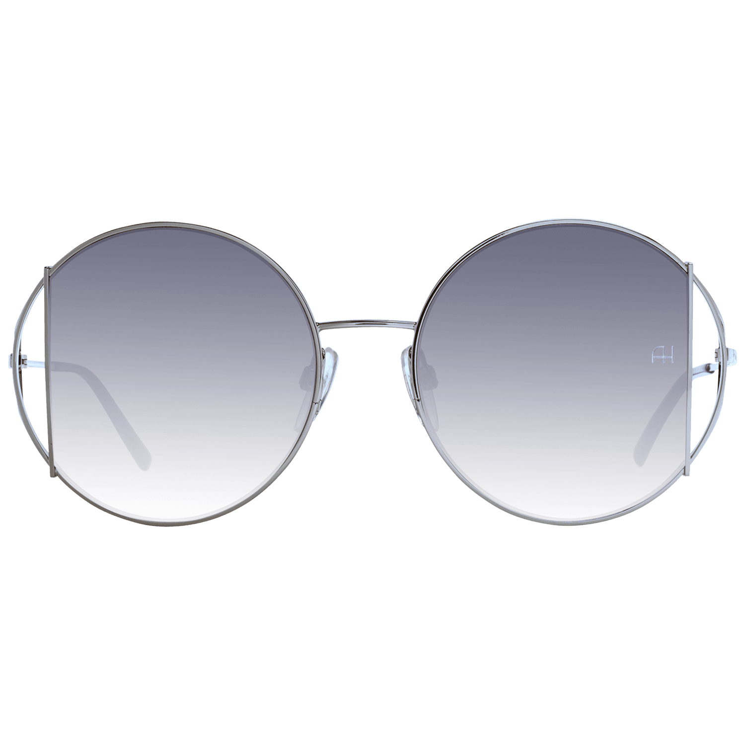 Ana Hickmann Sonnenbrille AH3192 5303A – Frontansicht mit Metall Rahmen und Grau Gläsern