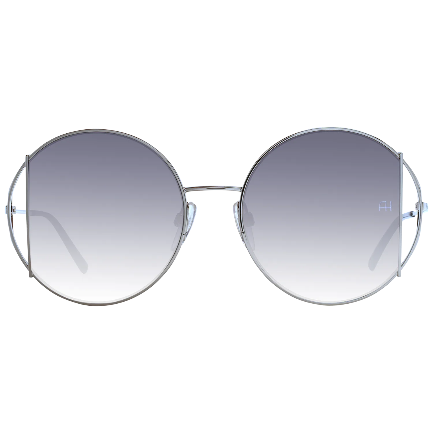 Ana Hickmann Sonnenbrille AH3192 5303A – Frontansicht mit Metall Rahmen und Grau Gläsern