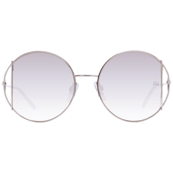 Ana Hickmann Sonnenbrille AH3192 5304D – Frontansicht mit Metall Rahmen und Rosé Gold Gläsern