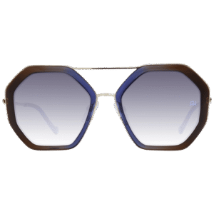 Ana Hickmann Sonnenbrille AH3198 53C01 – Frontansicht mit Metall & Kunststoff Rahmen und Braun Gläsern