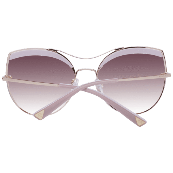 Rückansicht der Ana Hickmann Sonnenbrille AH3207 59H01 – Metall & Kunststoff Rahmen