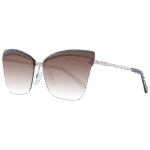 Ana Hickmann Katzenaugen Sonnenbrille AH3209 6404C in Braun – 45° Seitenansicht