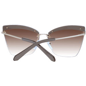 Rückansicht der Ana Hickmann Sonnenbrille AH3209 6404C – Metall Rahmen