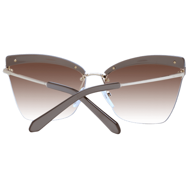 Rückansicht der Ana Hickmann Sonnenbrille AH3209 6404C – Metall Rahmen