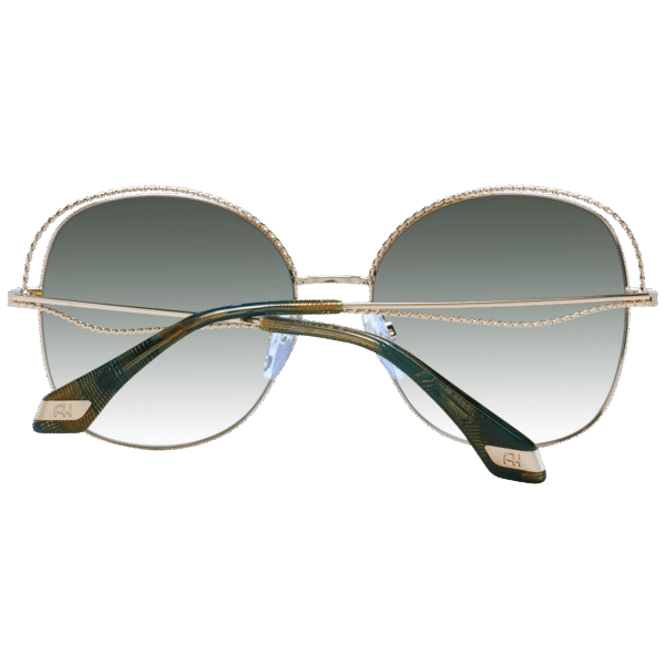 Rückansicht der Ana Hickmann Sonnenbrille AH3243 5704A – Metall Rahmen