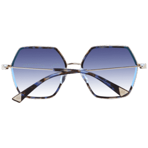 Rückansicht der Ana Hickmann Sonnenbrille AH3249 58P02 – Metall Rahmen