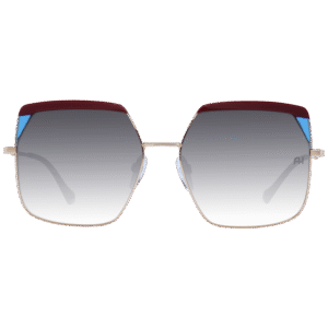 Ana Hickmann Sonnenbrille AH3253 59P02 – Frontansicht mit Metall & Kunststoff Rahmen und Grau Gläsern