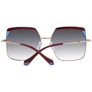 Rückansicht der Ana Hickmann Sonnenbrille AH3253 59P02 – Metall & Kunststoff Rahmen