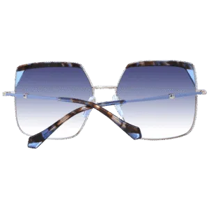 Rückansicht der Ana Hickmann Sonnenbrille AH3253 59P03 – Metall & Kunststoff Rahmen