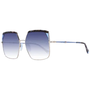 Ana Hickmann Quadrat Sonnenbrille AH3253 59P03 in Rosé Gold – 45° Seitenansicht