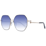 Ana Hickmann Geometric Sonnenbrille AH3264 5909A in Gold – 45° Seitenansicht