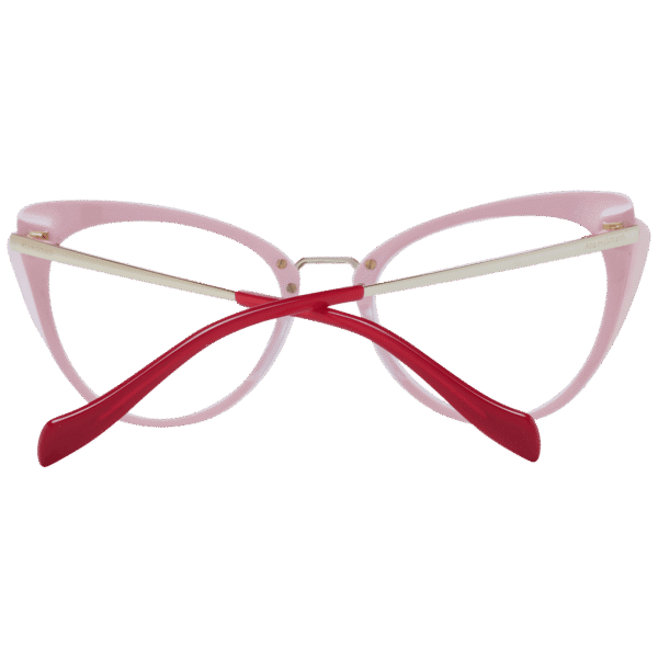 Frontansicht der Ana Hickmann Brille AH6326 52H03 – Rahmen Azetat