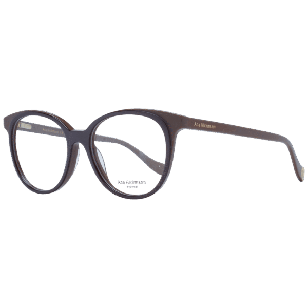 Ana Hickmann Brille AH6348 51H01 – 45° Seitenansicht Ana Hickmann )} Brille AH6348 51H01 in Braun