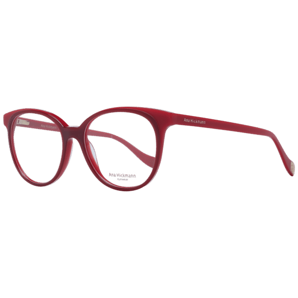 Ana Hickmann Brille AH6348 51H03 – 45° Seitenansicht Ana Hickmann )} Brille AH6348 51H03 in Rot