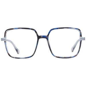 Frontansicht der Ana Hickmann Brille AH6453 55P03 – Rahmen Azetat