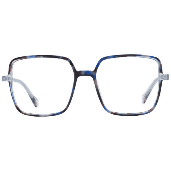 Frontansicht der Ana Hickmann Brille AH6453 55P03 – Rahmen Azetat