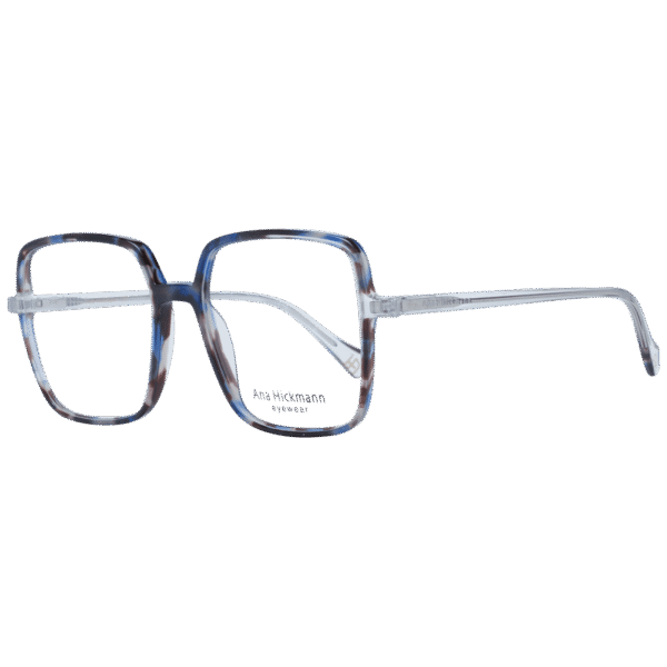 Ana Hickmann Brille AH6453 55P03 – 45° Seitenansicht Ana Hickmann )} Brille AH6453 55P03 in Blau