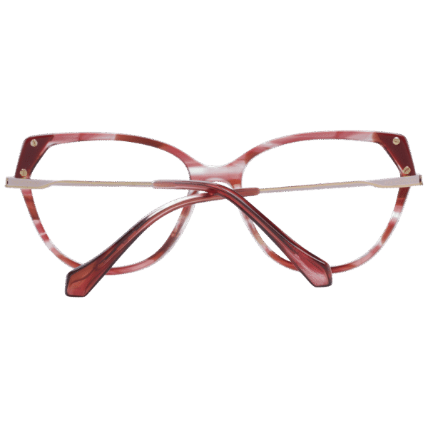 Frontansicht der Ana Hickmann Brille AH6465 55P03 – Rahmen Azetat