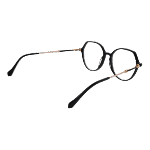 Frontansicht der Ana Hickmann Brille AH6469T 54A01 – Rahmen Azetat
