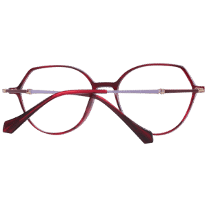 Frontansicht der Ana Hickmann Brille AH6469T 54E02 – Rahmen Titan