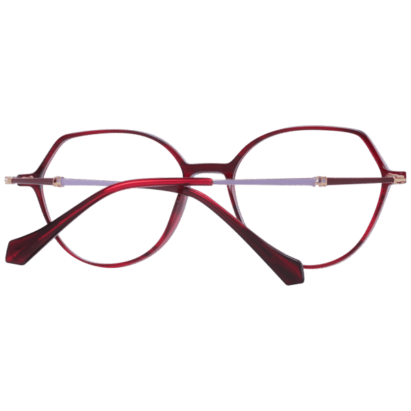 Frontansicht der Ana Hickmann Brille AH6469T 54E02 – Rahmen Titan
