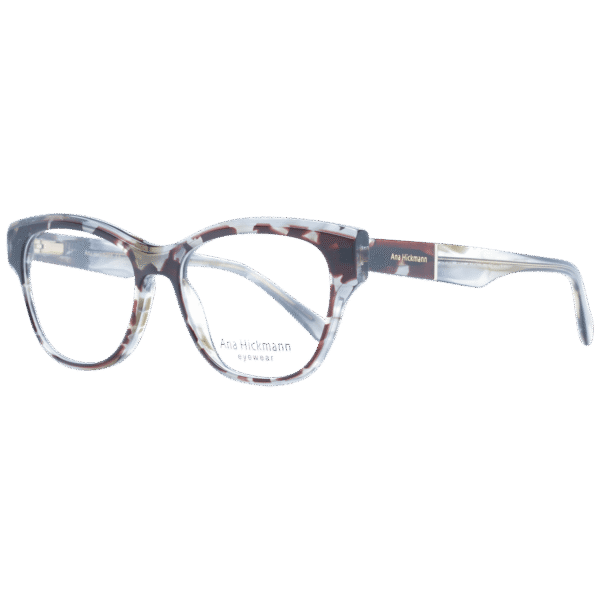 Ana Hickmann Brille AH6472 53H02 – 45° Seitenansicht Ana Hickmann )} Brille AH6472 53H02 in Braun