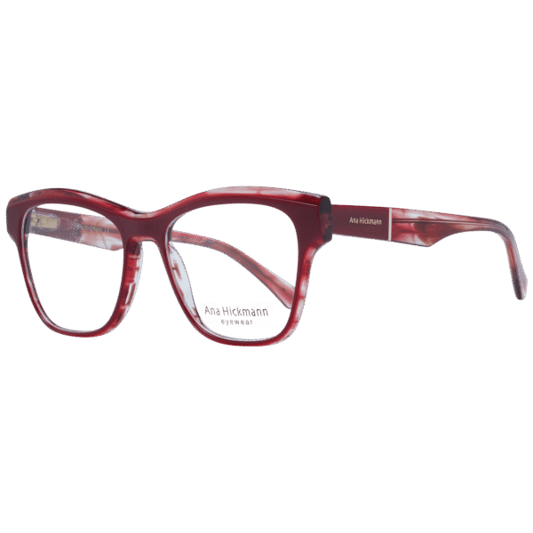 Ana Hickmann )} Brille AH6474 52H03 in Rot
