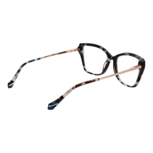 Frontansicht der Ana Hickmann Brille AH6476 55G22 – Rahmen Azetat