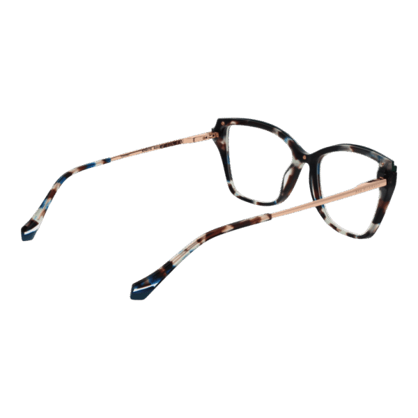 Frontansicht der Ana Hickmann Brille AH6476 55G22 – Rahmen Azetat