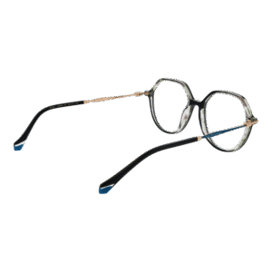 Frontansicht der Ana Hickmann Brille AH6480 52H01 – Rahmen Azetat