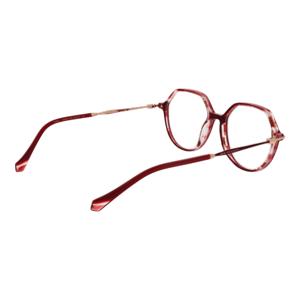 Frontansicht der Ana Hickmann Brille AH6480 52H02 – Rahmen Azetat