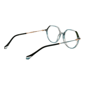 Frontansicht der Ana Hickmann Brille AH6480 52P02 – Rahmen Azetat