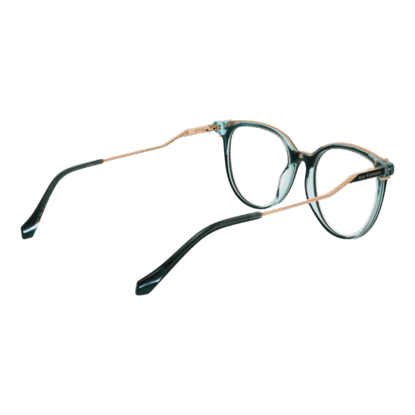 Frontansicht der Ana Hickmann Brille AH6483 53H02 – Rahmen Azetat