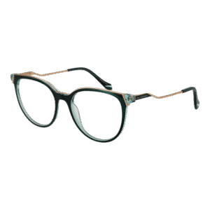 Ana Hickmann )} Brille AH6483 53H02 in Grün