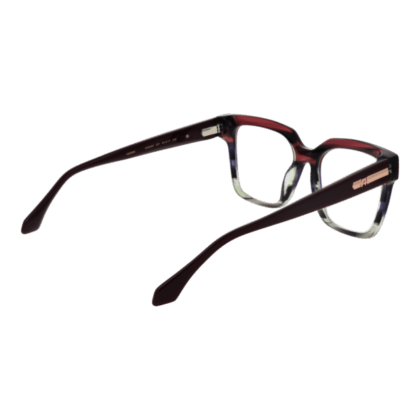 Frontansicht der Ana Hickmann Brille AH6487 53E01 – Rahmen Azetat