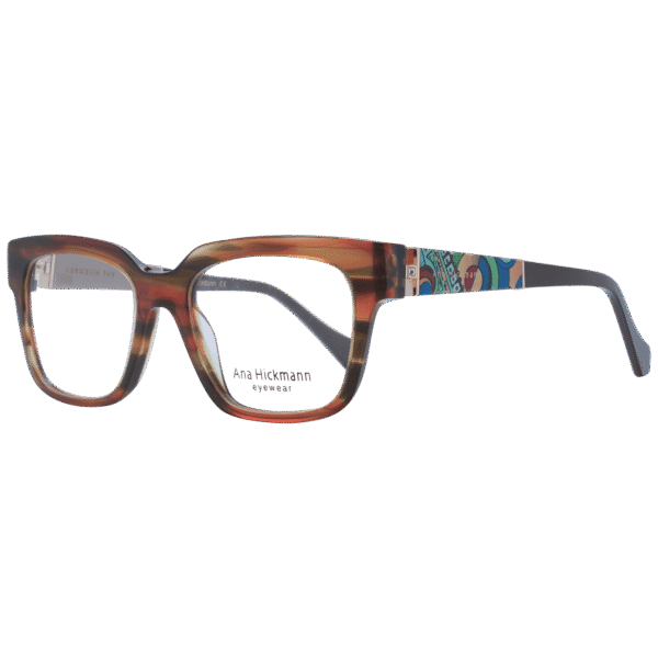 Ana Hickmann )} Brille AH6492 53E01 in Braun