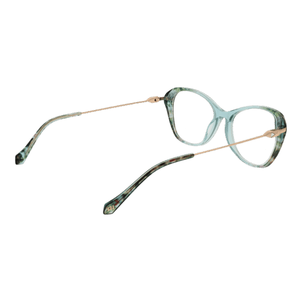 Frontansicht der Ana Hickmann Brille AH6495T 54C01 – Rahmen Azetat